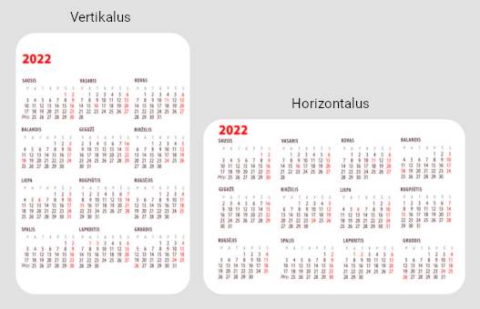 Kišeninis fotokalendorius 2022